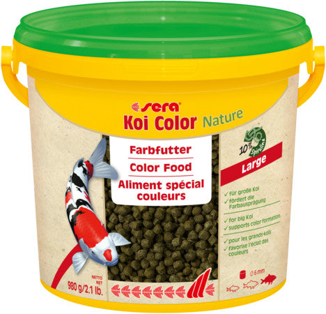 sera Koi Color Nature Large  3.800 ml (2.2 lb. (980 g)) for sale |Splashy Fish