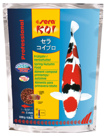 sera KOI Professional Spring/Autumn Food  4.9 lb. (2.200 g) for sale |Splashy Fish