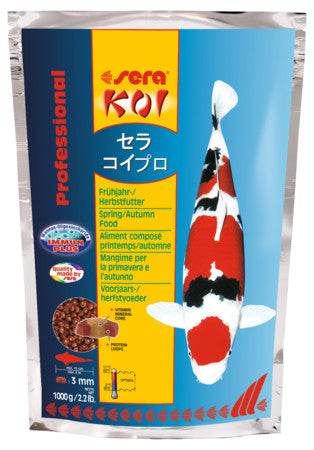 sera KOI Professional Spring/Autumn Food  2.2 lb. (1.000 g) for sale |Splashy Fish