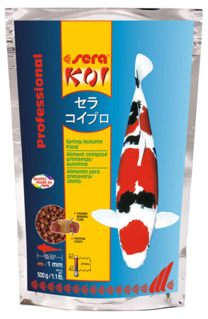 sera KOI Professional Spring/Autumn Food  1.1 lb. (500 g) for sale |Splashy Fish