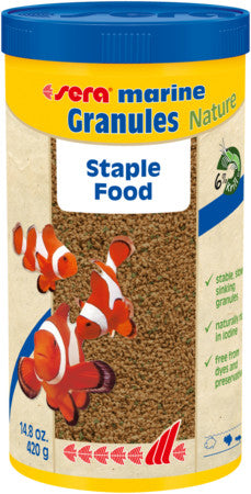 sera marine Granules Nature  1.000 ml (14.8 oz. (420 g)) for sale |Splashy Fish