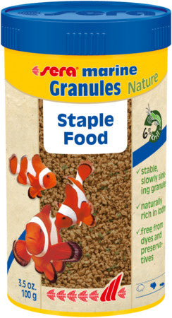 sera marine Granules Nature  250 ml (3.5 oz. (100 g)) for sale |Splashy Fish