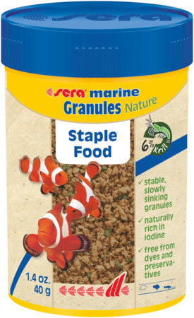 sera marine Granules Nature  100 ml (1.4 oz. (40 g)) for sale |Splashy Fish