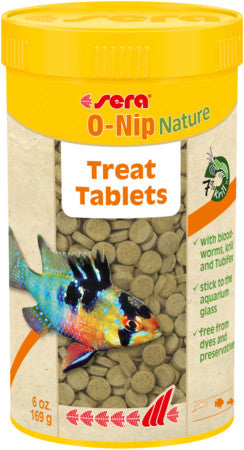 sera O-Nip Nature  250 ml (6 oz. (169 g)) 265 Tabs for sale |Splashy Fish