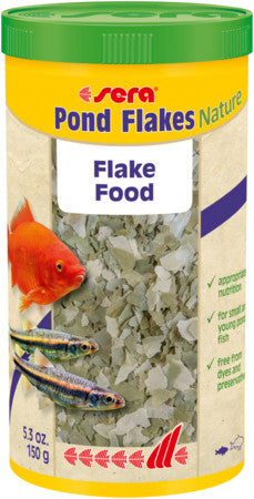 sera Pond Flakes Nature  1.000 ml (5.3 oz. (150 g)) for sale |Splashy Fish