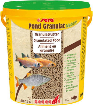 sera Pond Granulat Nature  21 l (7.7 lb. (3,5 kg)) for sale |Splashy Fish