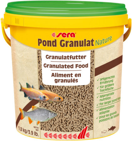 sera Pond Granulat Nature  10 l (4 lb. (1,8 kg)) for sale |Splashy Fish