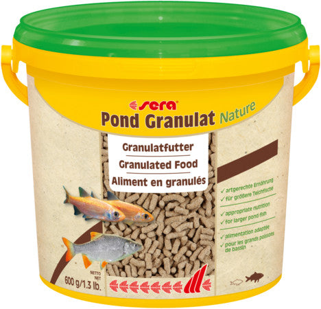 sera Pond Granulat Nature  3.800 ml (1.3 lb. (600 g)) for sale |Splashy Fish