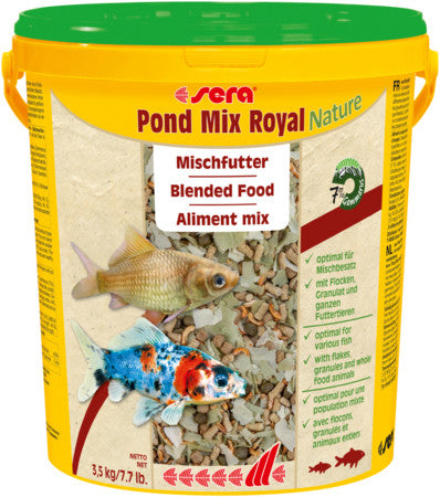 sera Pond Mix Royal Nature  21 l (7.7 lb. (3,5 kg)) for sale |Splashy Fish