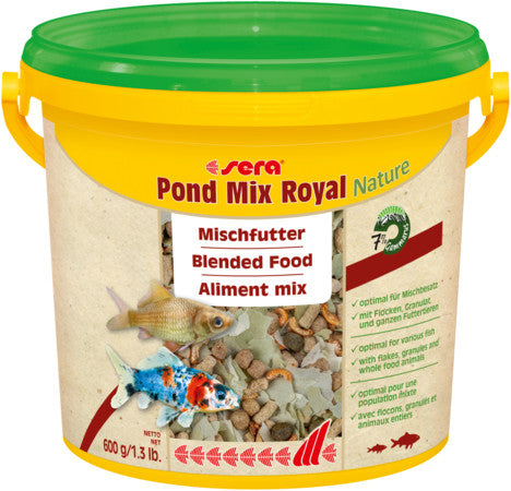 sera Pond Mix Royal Nature  3.800 ml (1.3 lb. (600 g)) for sale |Splashy Fish