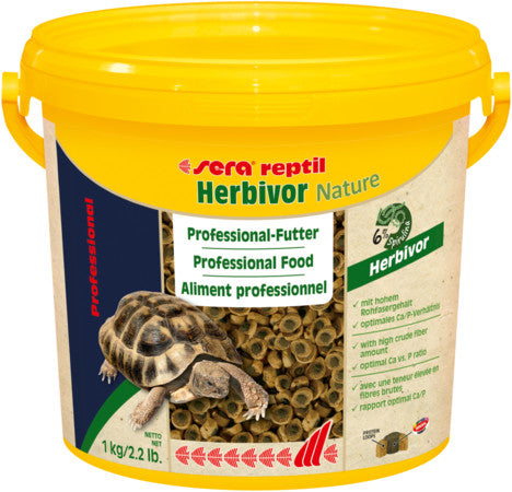 sera reptil Professional Herbivor Nature  10 l (7.1 lb. (3,2 kg)) for sale |Splashy Fish