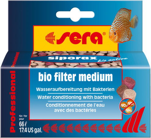 sera siporax bio active Professional  500 ml / 16.9 fl.oz. (7.4 oz. (210 g))	sufficient for: 106 US gal. (400 liters) for sale |Splashy Fish