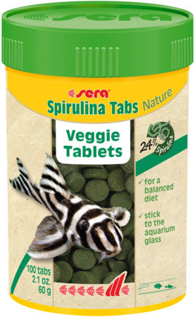 sera Spirulina Tabs Nature  100 ml (2.1 oz. (60 g)) for sale