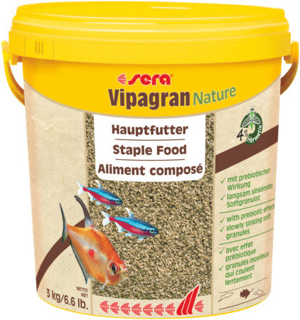 sera Vipagran Nature  10 l (6.6 lb. (3 kg)) for sale |Splashy Fish