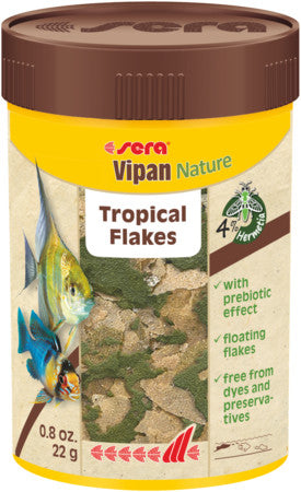 sera Vipan Nature Tropical Flakes  100 ml (0.8 oz. (22 g)) for sale |Splashy Fish