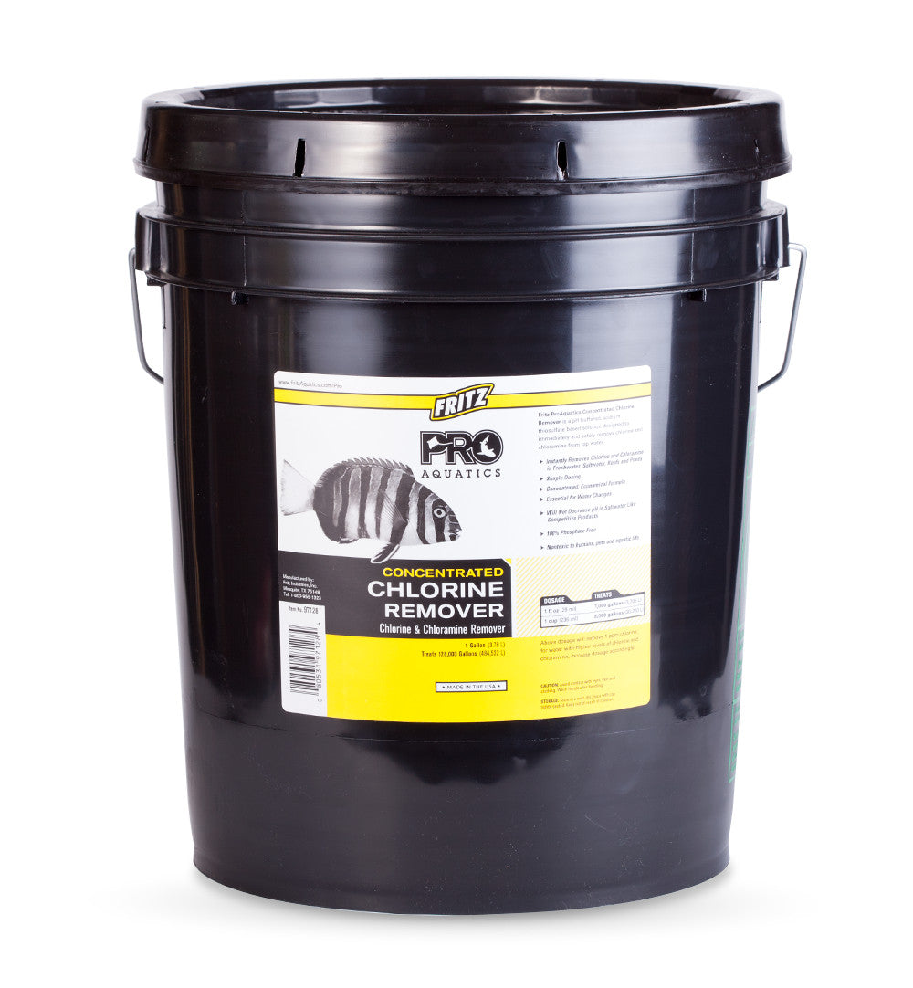 FritzPro Concentrated Chlorine Remover 5 gallon for sale | Splashy Fish