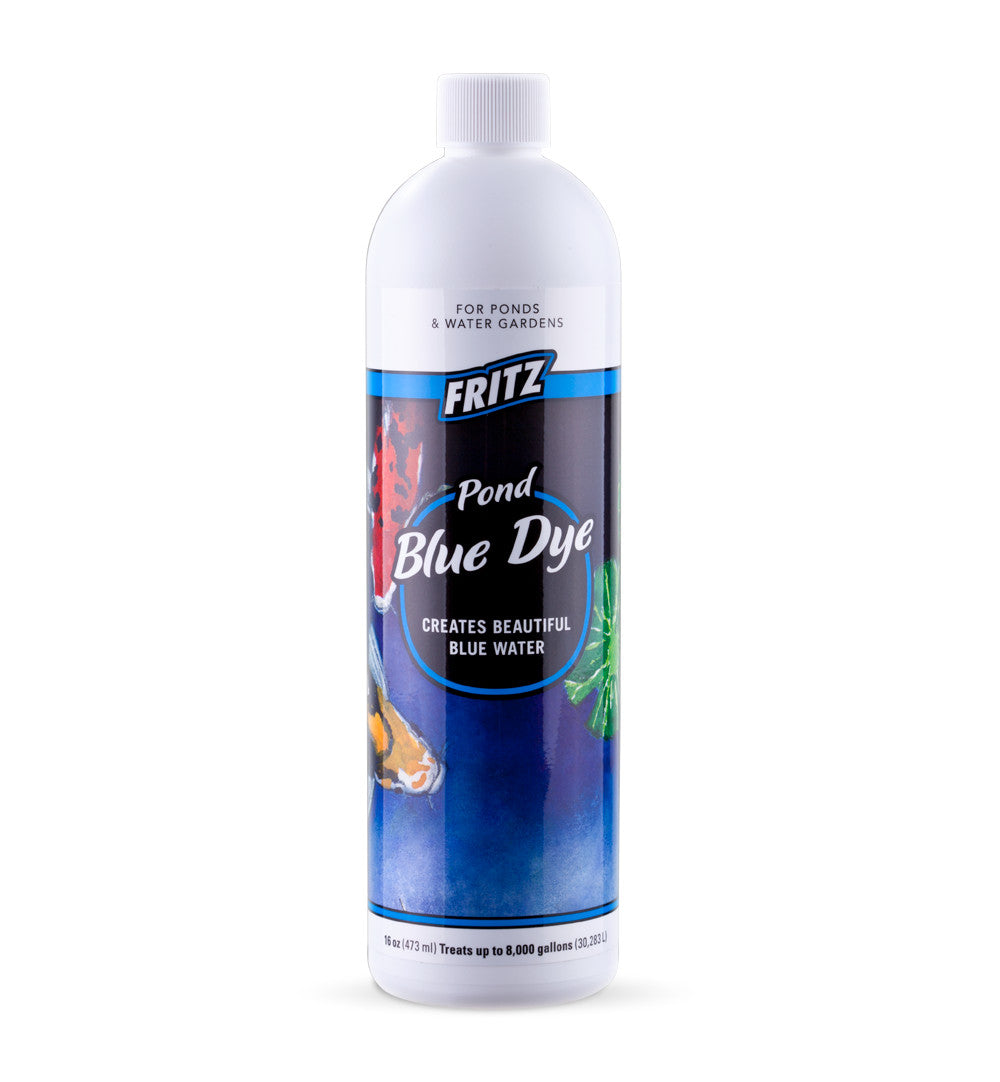 FritzPond Blue Dye 16oz for sale | Splashy Fish