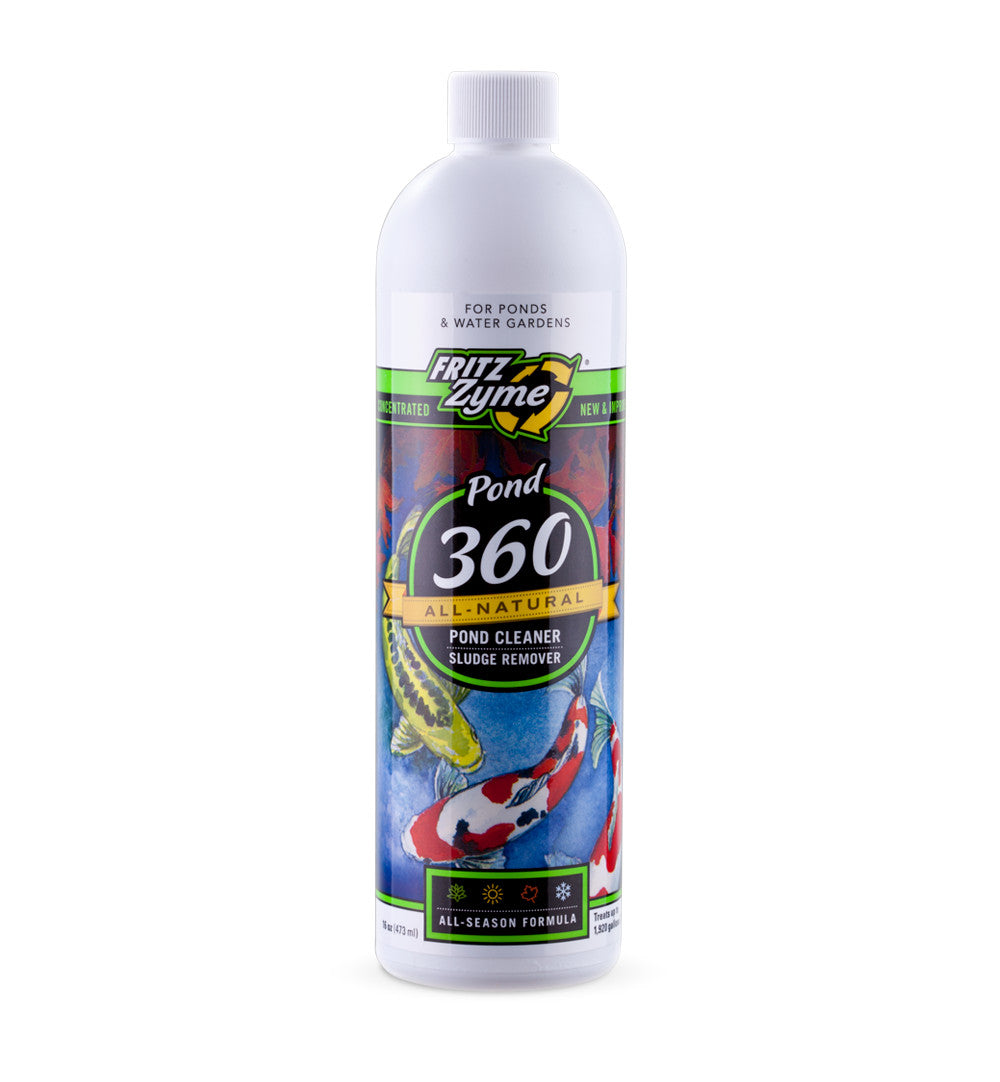 FritzPond FritzZyme 360 Biological Conditioner 16oz for sale | Splashy Fish