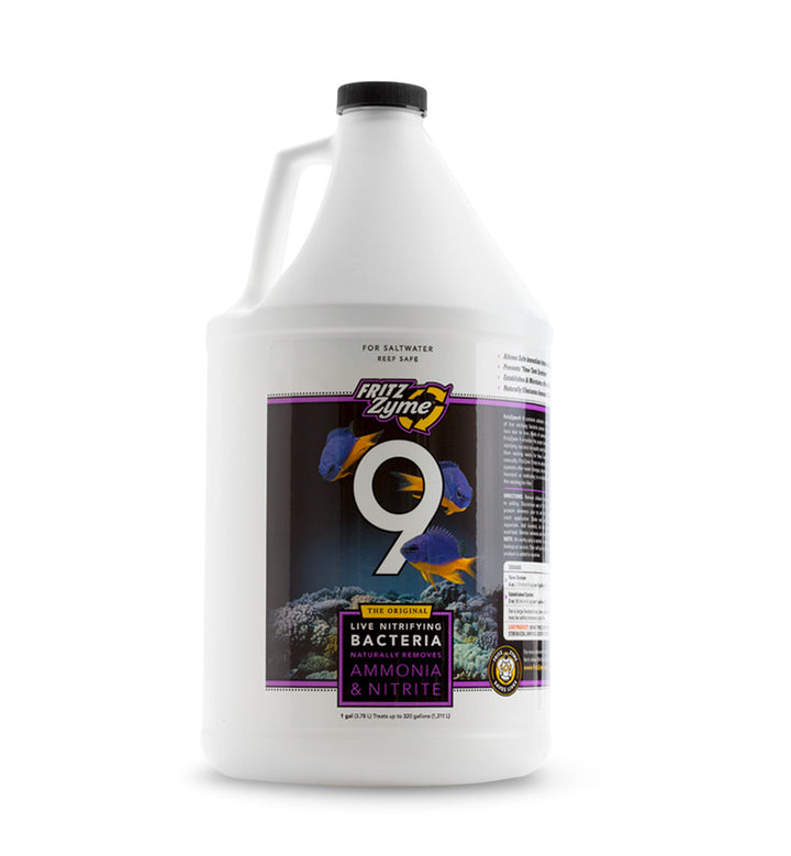 FRITZZYME 9 NITRYIFYING BACTERIA 1 gallon for sale | Splashy Fish