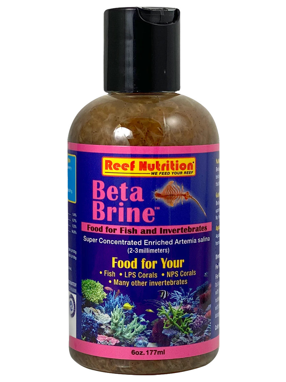 Reef Nutrition Beta Brine 6oz for sale | Splashy Fish