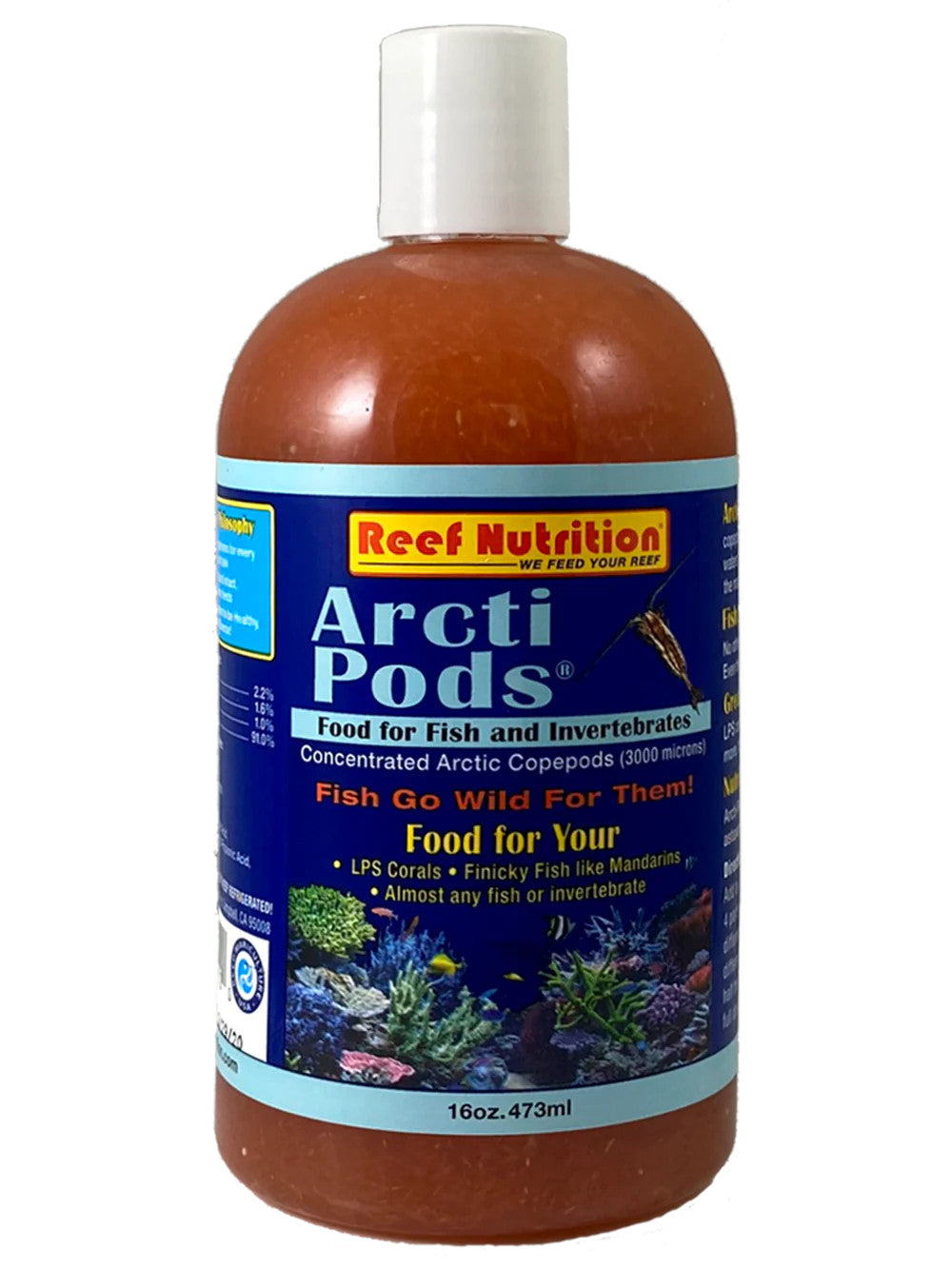 Reef Nutrition Arcti-Pods 16oz for sale | Splashy Fish Store