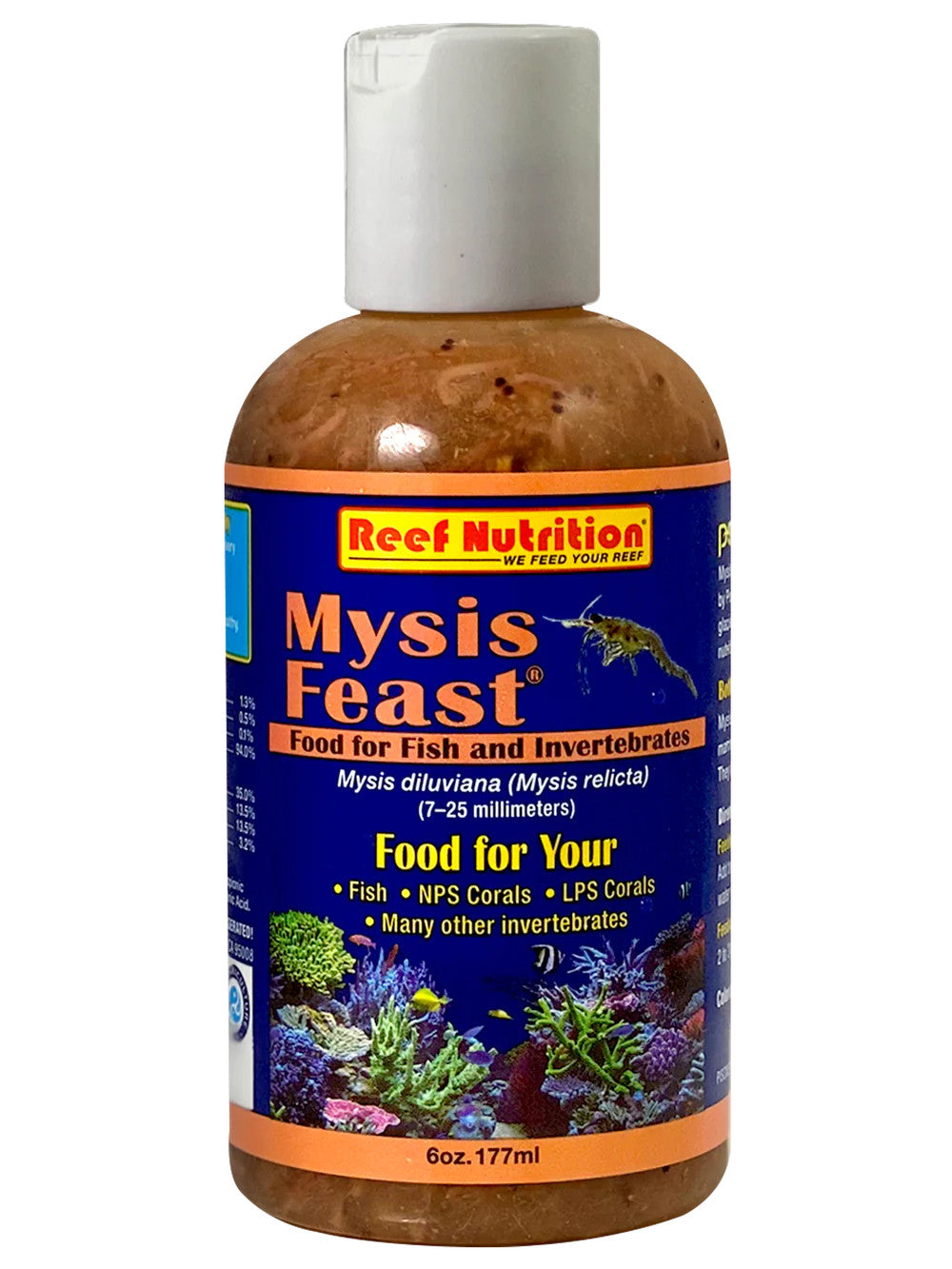 Reef Nutrition Mysis-Feast 6oz for sale | Splashy Fish