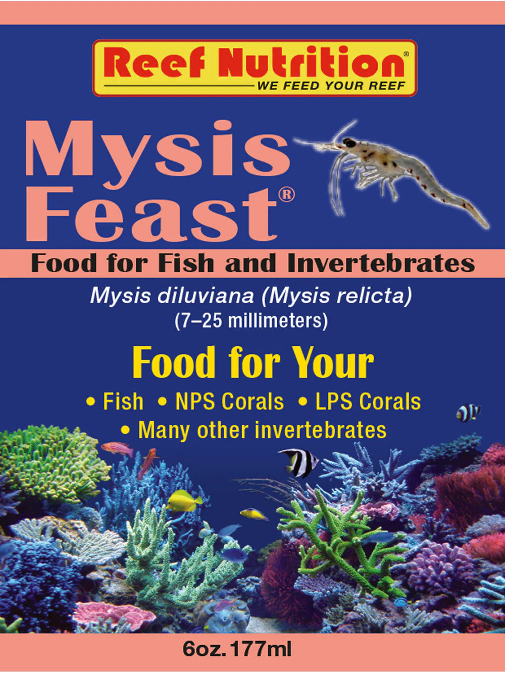 Reef Nutrition Mysis-Feast for sale | Splashy Fish