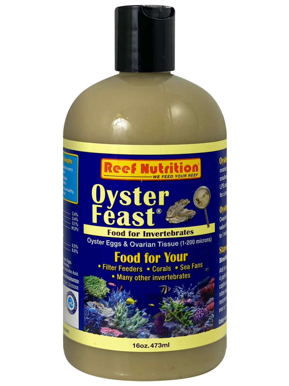 Reef Nutrition Oyster-Feast 16oz for sale | Splashy Fish