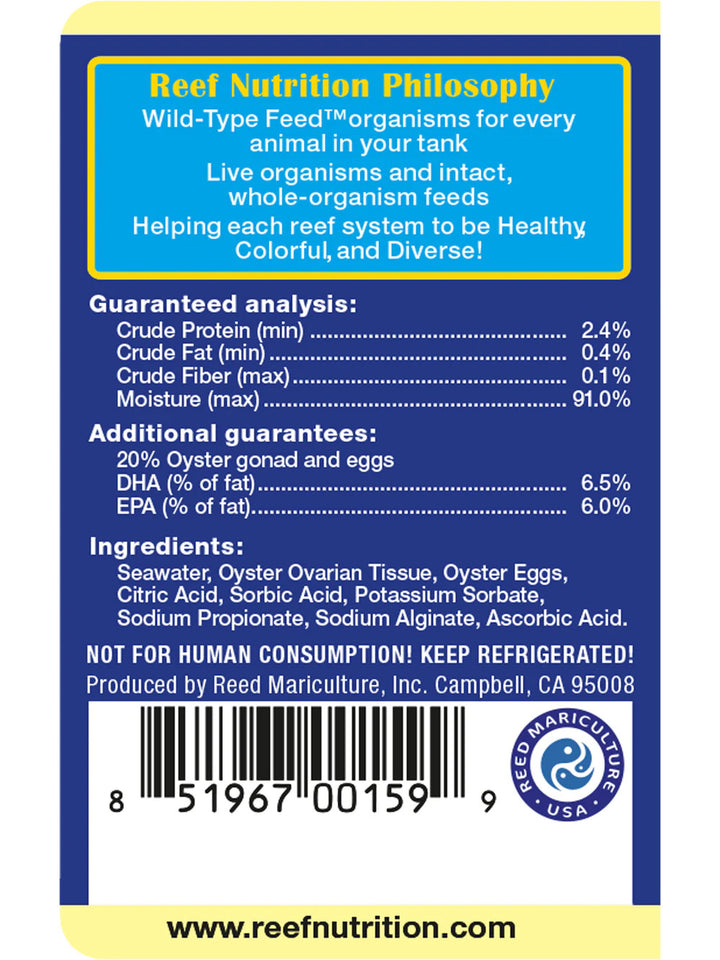 Reef Nutrition Oyster-Feast for sale | Splashy Fish