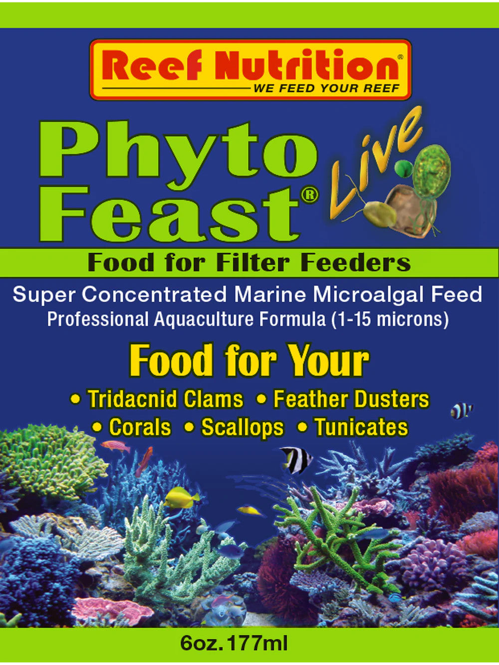 Reef Nutrition Phyto-Feast Live for sale | Splashy Fish