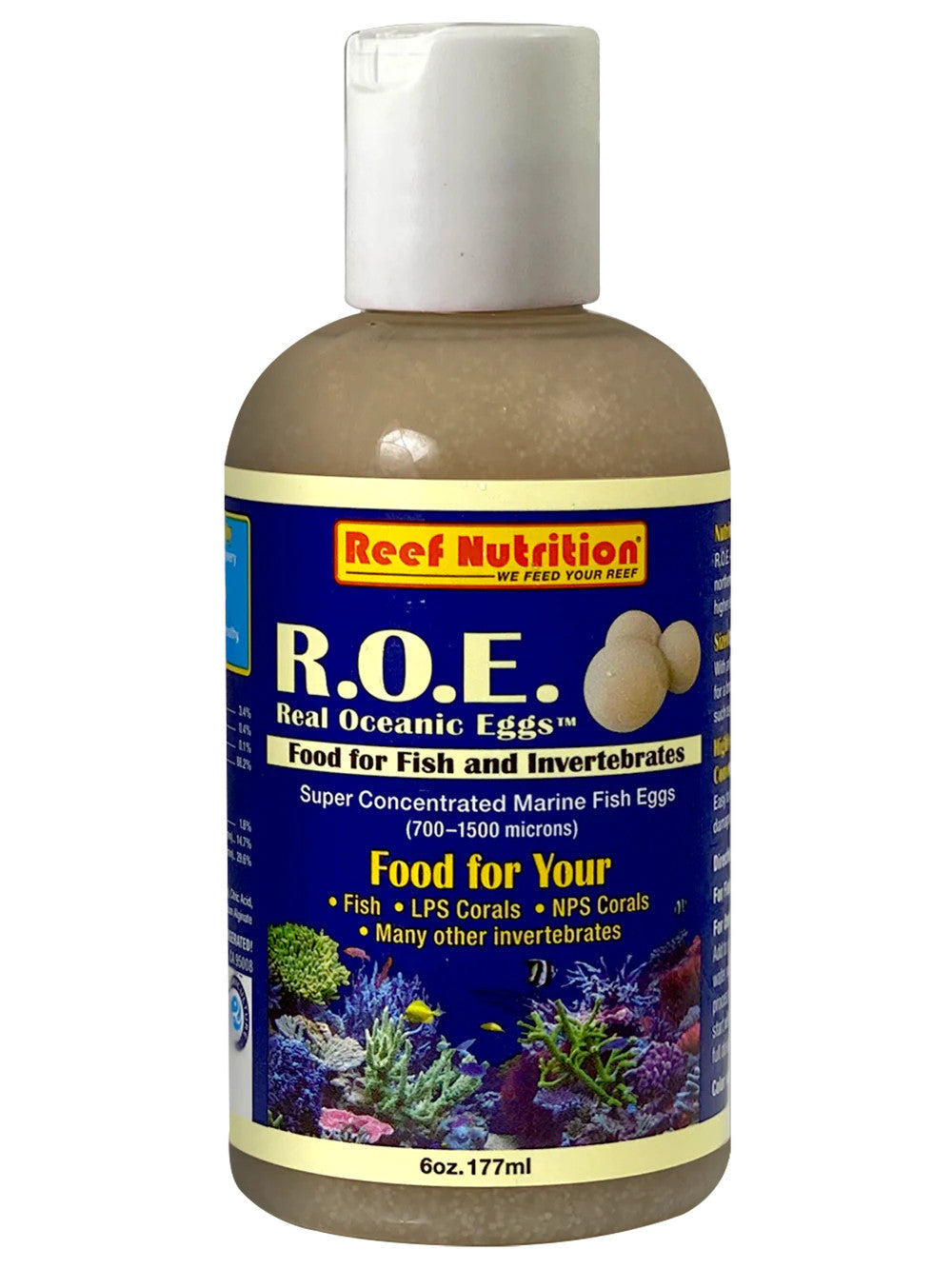 Reef Nutrition R.O.E. - Real Oceanic Eggs 6oz for sale | Splashy Fish