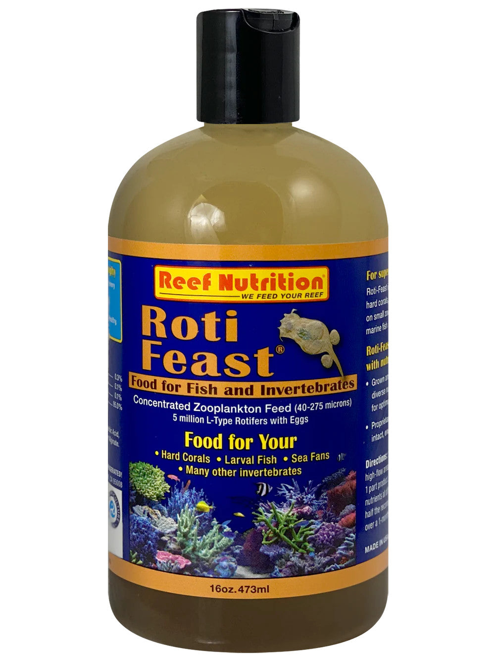 Reef Nutrition Roti-Feast 16oz for sale | Splashy Fish