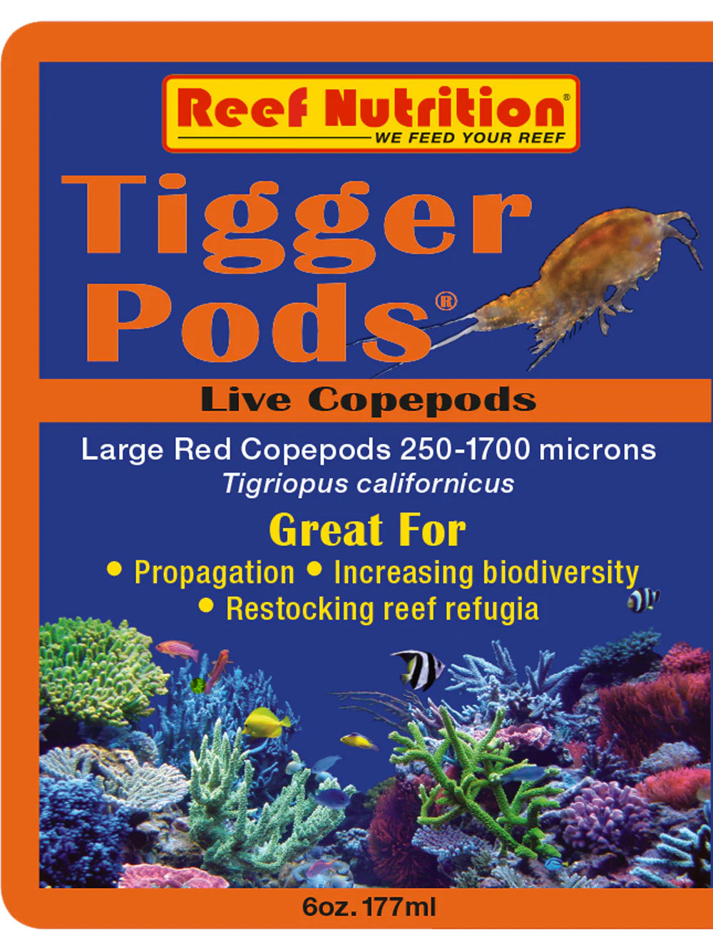 Reef Nutrition Tigger-Pods for sale | Splashy Fish