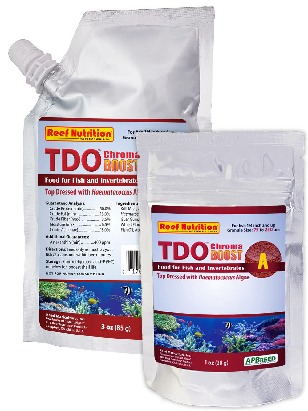 Reef Nutrition TDO Chroma BOOST A For sale | Splashy Fish