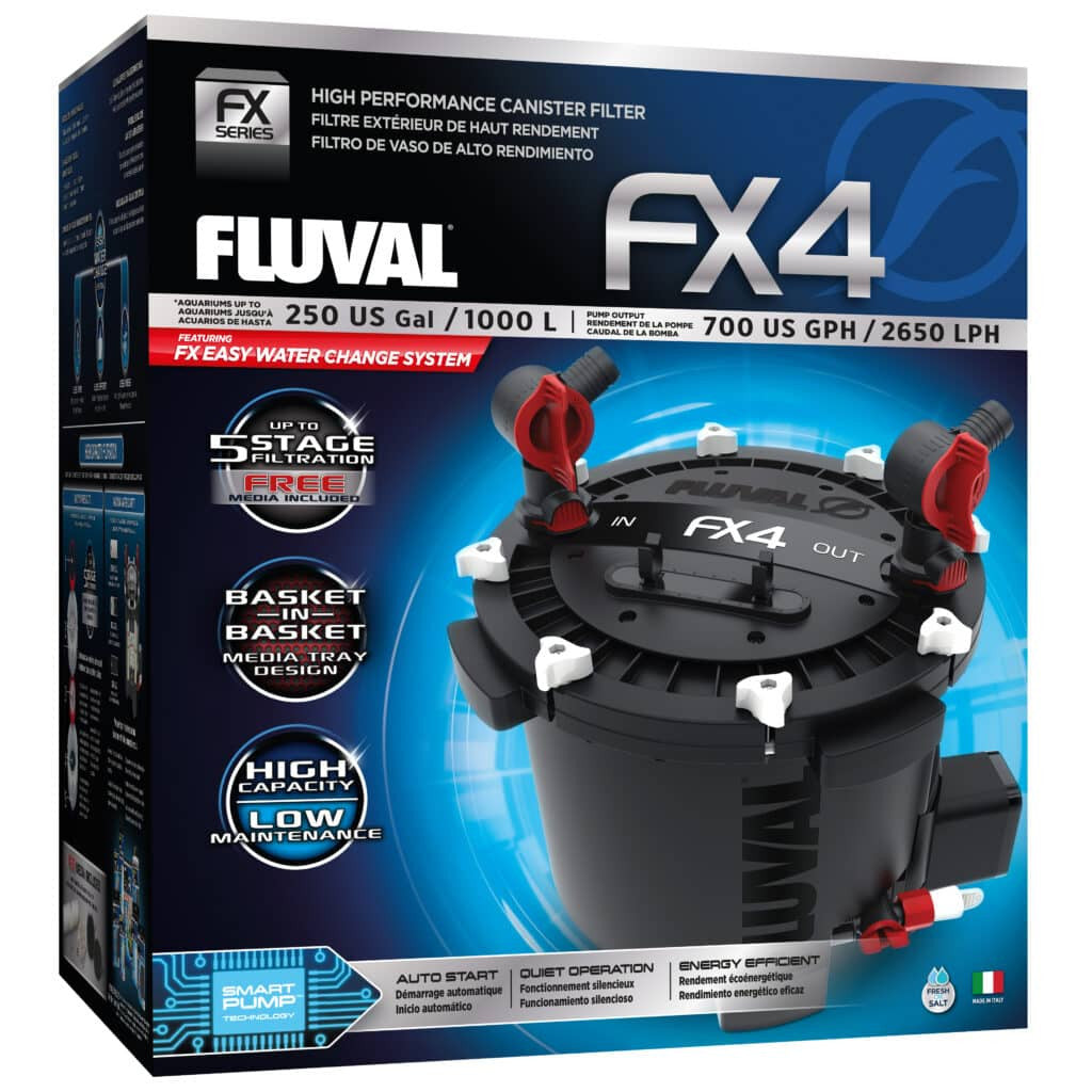 Fluval FX4 High Performance Canister Filter For Sale | Fluval FX4 For Sale | FX4 Canister Filter For Sale |