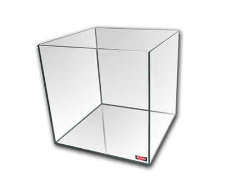 MrAqua Pure 7.13 Gallon Cube Aquarium 11.8 x 11.8 x 11.8 with aquarium, light and filter