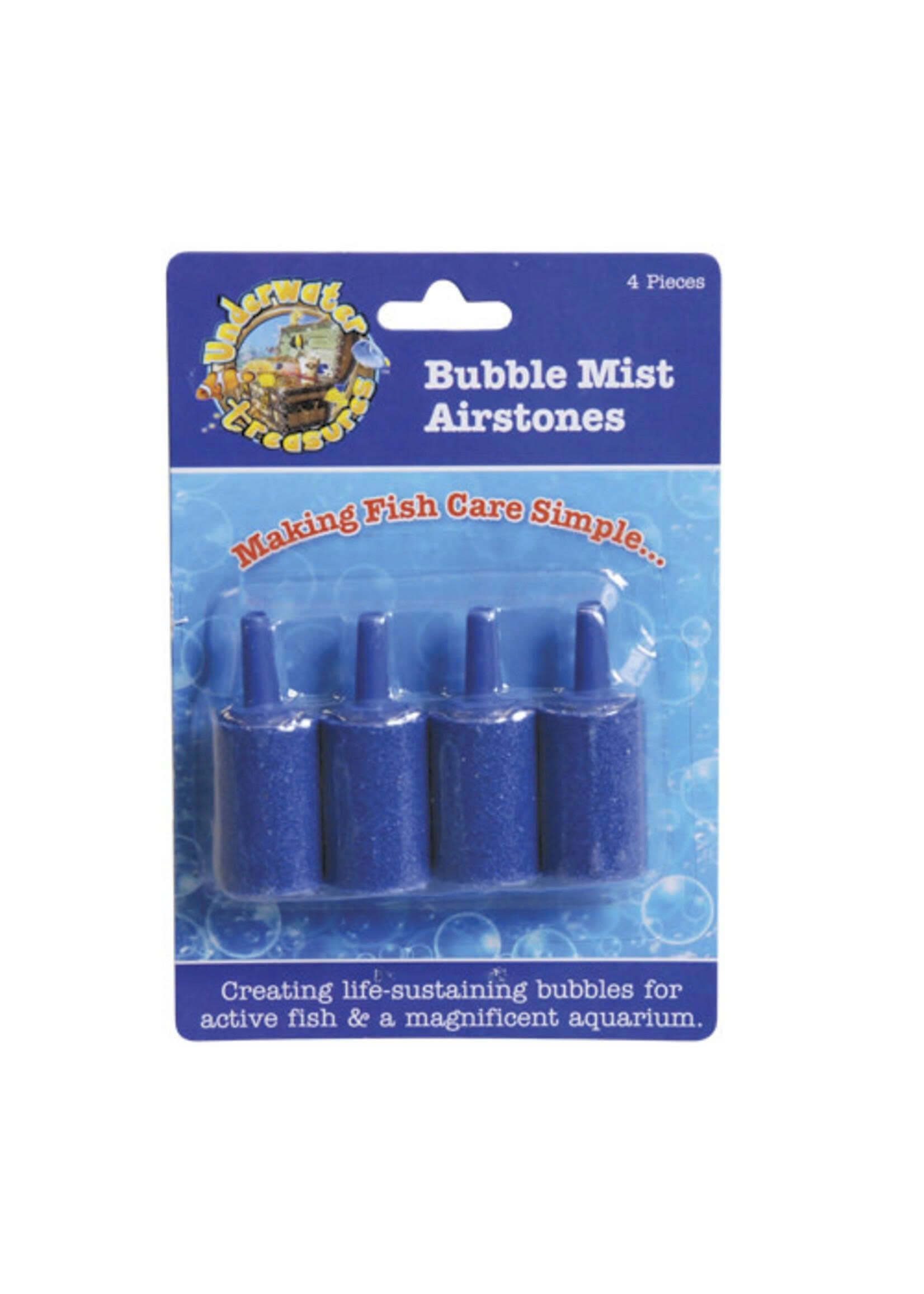 Underwater Treasures BUBBLE MIST AIRSTONE 4pk for sale