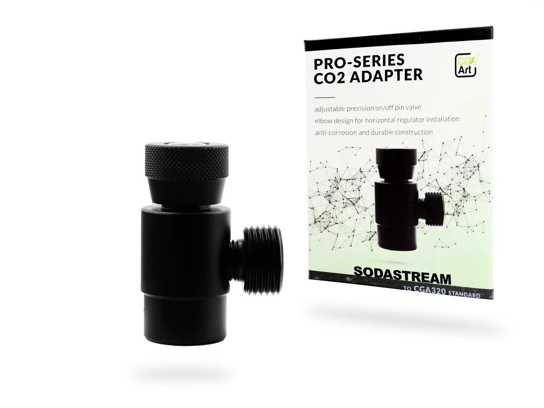 Co2Art Pro-Series CO2 Adapter for Paintball - Sodastream
