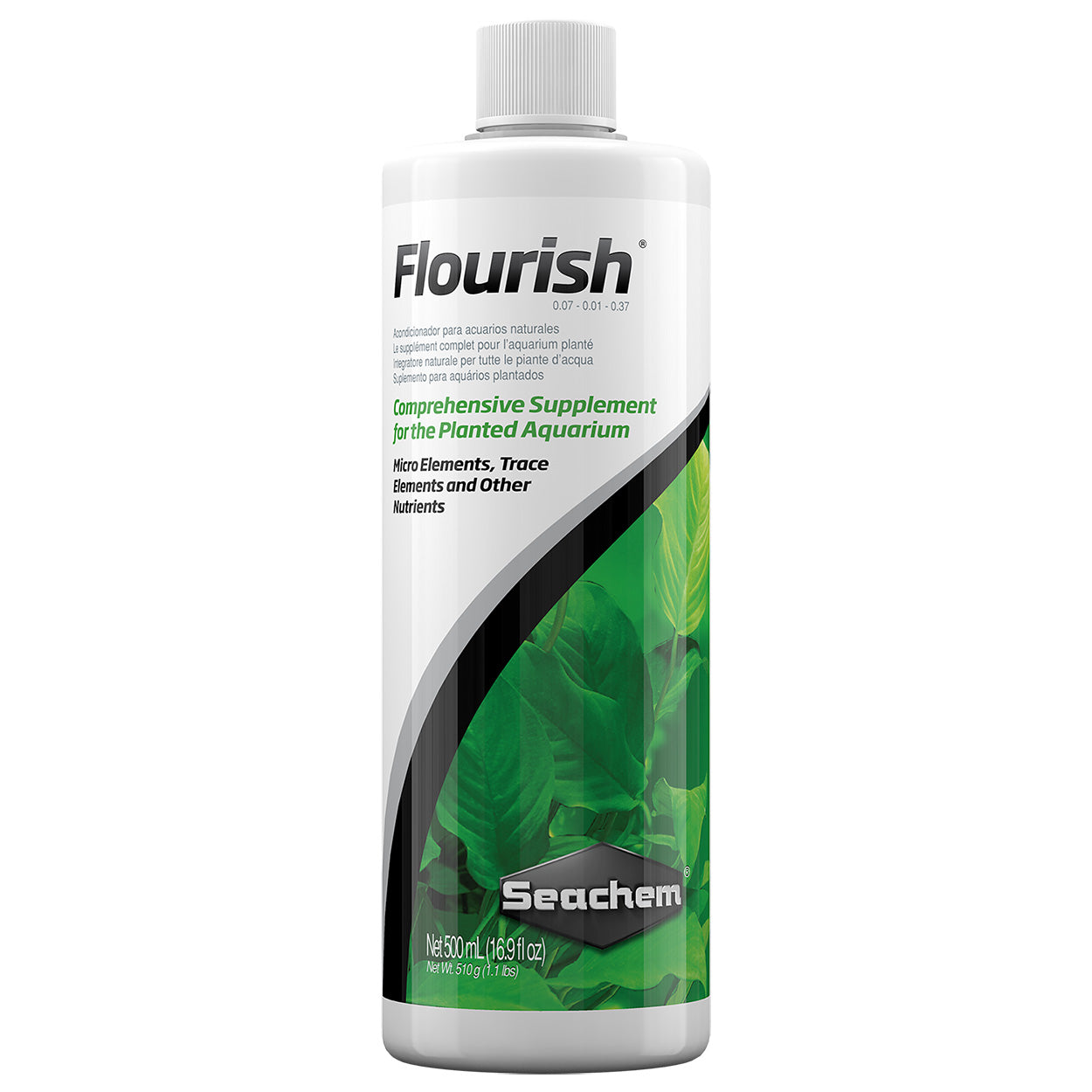Seachem Flourish 500ml For Sale | Live Freshwater Plant Fertilizer and Supplement | Seachem laboratories