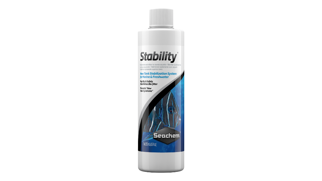 Seachem Stability 250 ml For Sale | Live Beneficial Bacteria | Seachem Seachem Laboratories