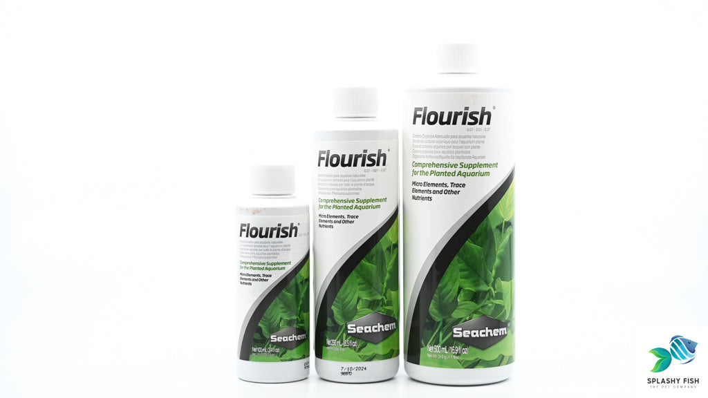 Seachem Flourish For Sale | Live Freshwater Plant Fertilizer and Supplement | Seachem laboratories 