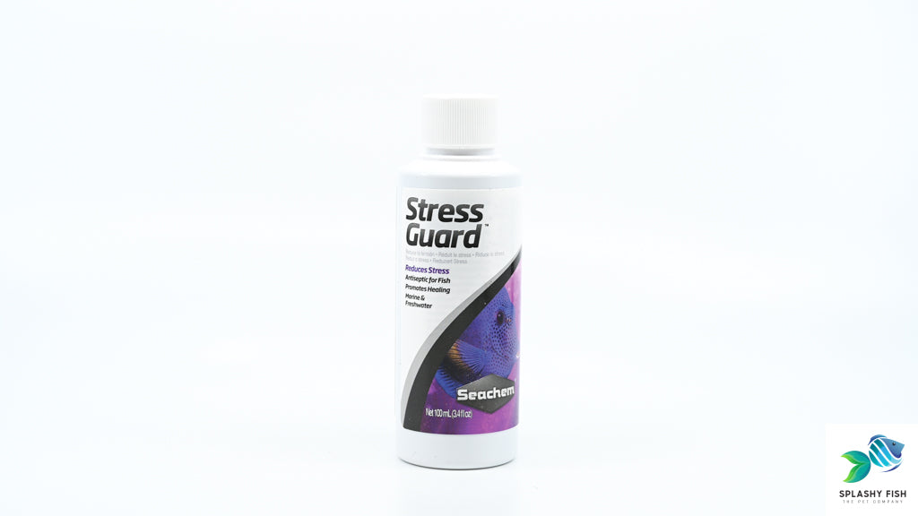 Seachem StressGuard 100ml Water Conditioner For Sale | Splashy Fish